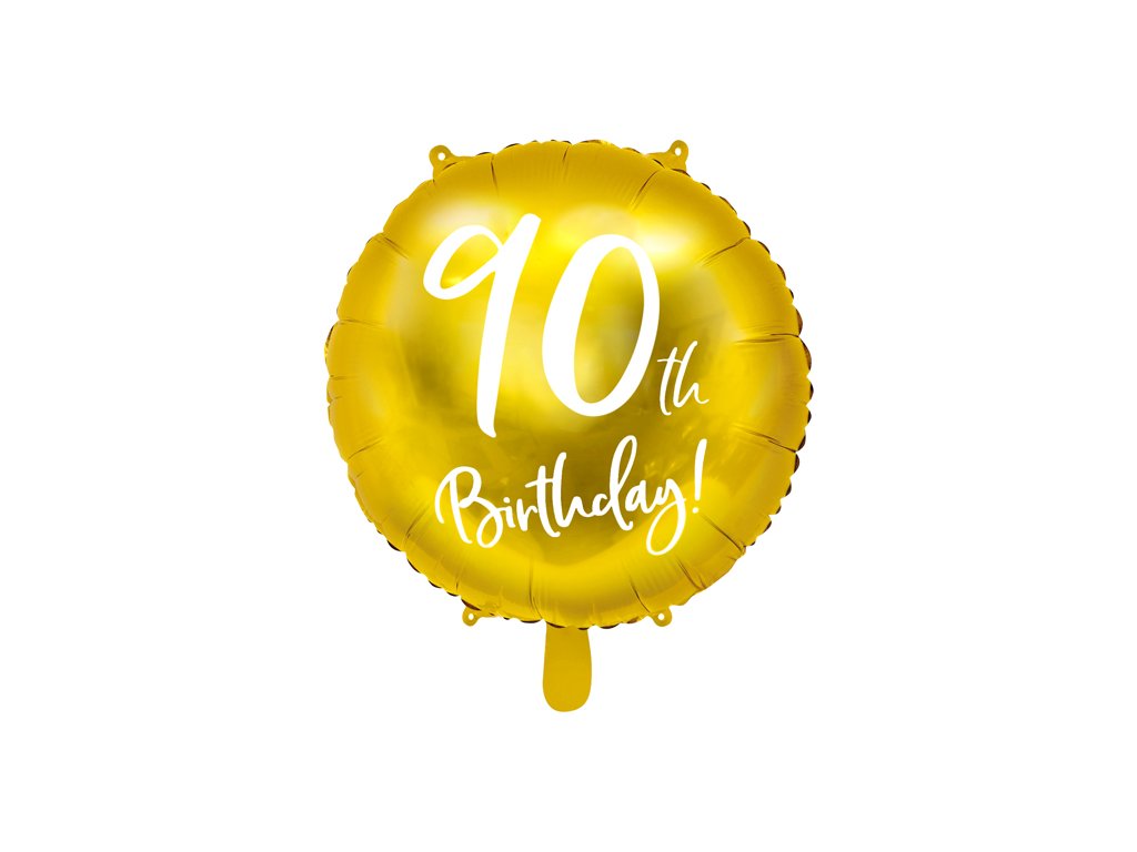 Fóliový balónek 90té narozeniny