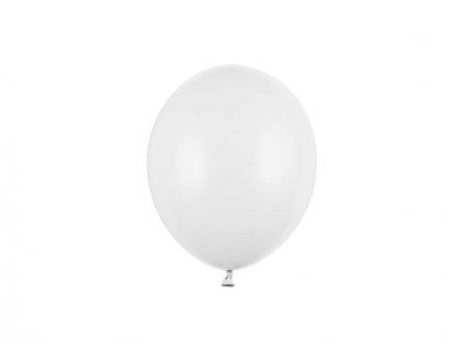 nafukovací pastelový balónek bílý