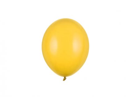 nafukovací pastelový balónek žlutý