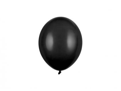 nafukovací pastelový balónek černý
