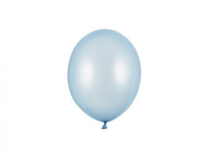 nafukovací metalický balónek modrý