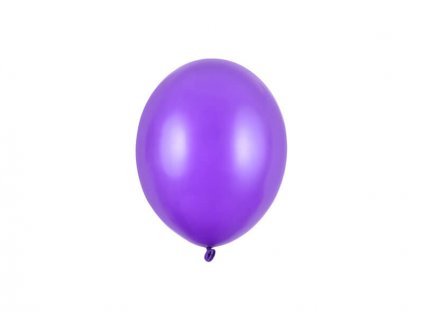 nafukovací metalický balónek fialový