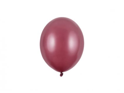 nafukovací metalický balónek červený