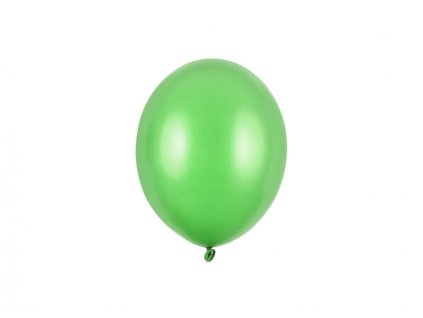 nafukovací metalický balónek zelený