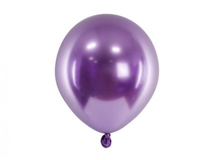 Lesklý balónek fialový