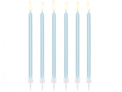 Narozeninové svíčky na dort modré