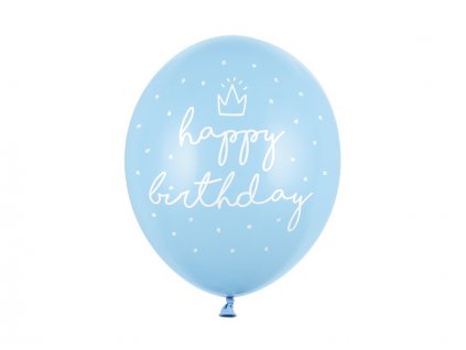 Balónek s nápisem Happy Birthday