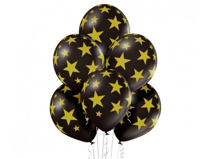 Balónek s potiskem hvězd