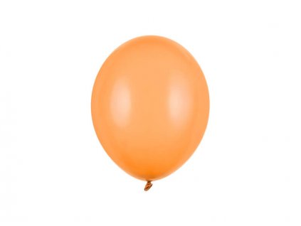 Pastelový nafukovací balónek v oranžové barvě