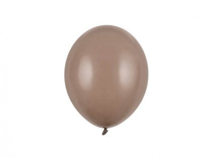 Pastelový nafukovací balónek v kapučínové barvě