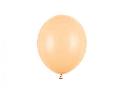 Pastelový nafukovací balónek v broskvové barvě