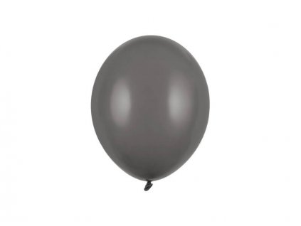 Pastelový nafukovací balónek v šedé barvě