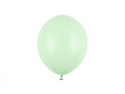 Pastelový nafukovací balónek v pistáciové barvě