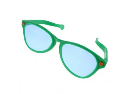 Jumbo brýle, zelená