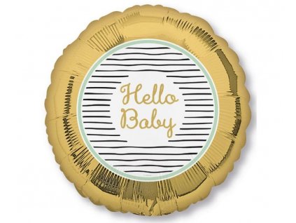 Fóliový balónek na odhalení miminka Hello Baby