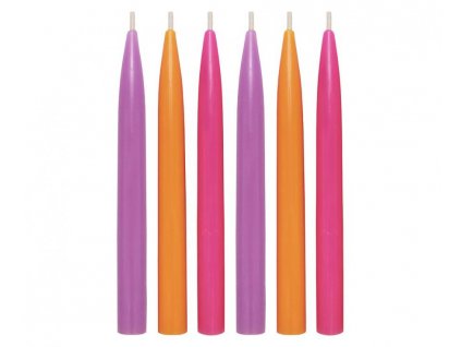 Eko barevné narozeninové svíčky, včelí vosk,