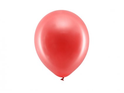Balónek metalický 23cm, červená