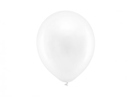 Balónek metalický 23cm, bílá