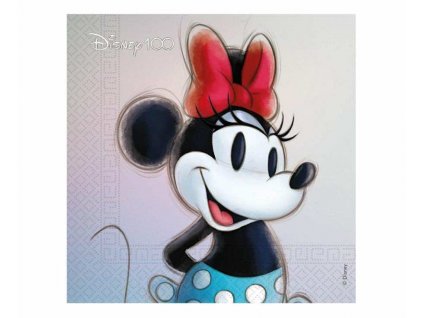 Papírové ubrousky Minnie Mouse