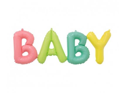 Fóliový balónek nápis Baby