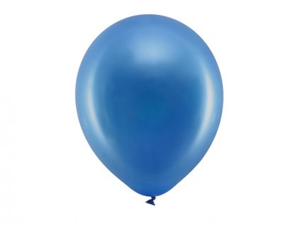 Balónek metalický 30cm, námořnická modrá