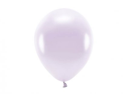 Šeříkový ekologický nafukovací balónek, metalický