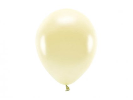 Slámový ekologický nafukovací balónek, metalický
