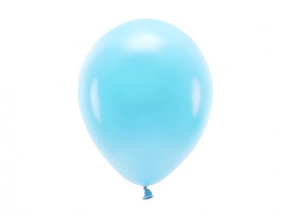 Světle modrý ekologický nafukovací balónek, pastelový