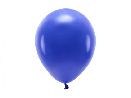 Námořnicky modrý ekologický nafukovací balónek, pastelový