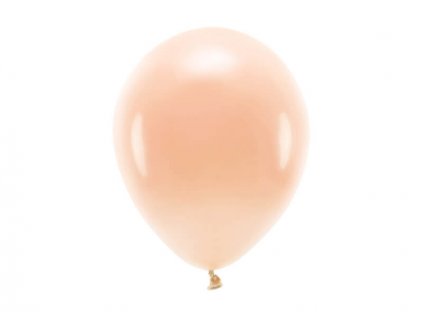 Broskvový ekologický nafukovací balónek, pastelový
