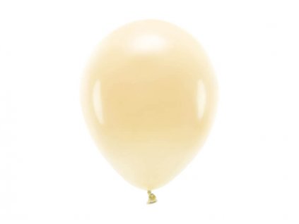 Broskvový ekologický nafukovací balónek, pastelový