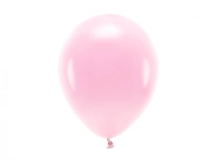 Růžový ekologický nafukovací balónek, pastelový