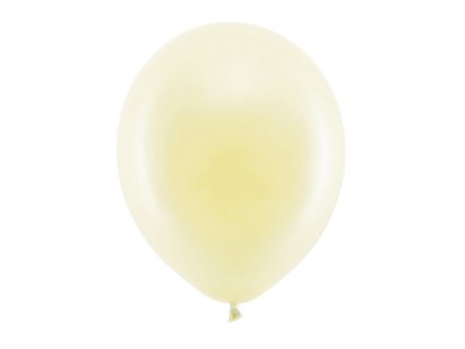 Balónek pastelový 30cm, krémová