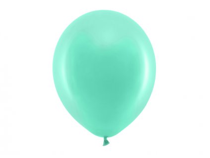 Balónek pastelový 30cm, mintová