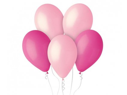 Balónkový bouquet - růžový