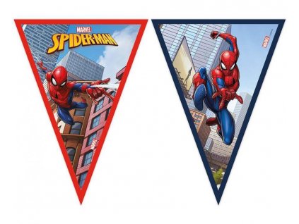 Vlaječková girlanda Spiderman
