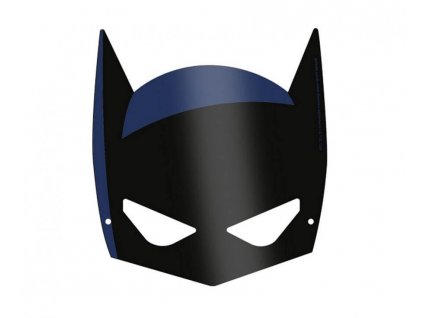 Papírové párty masky ve stylu Batman