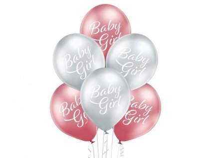 Balónky na odhalení pohlaví - holka