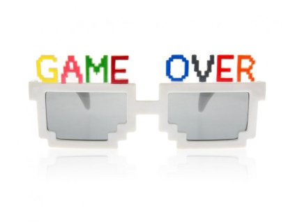 Párty brýle s nápisem Game Over