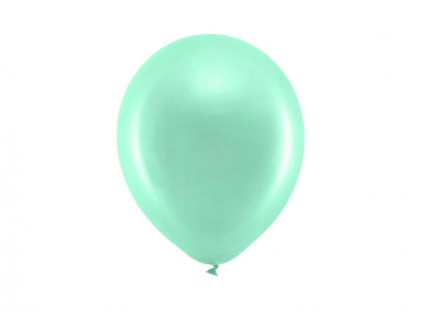 Balónek metalický 23cm, mintová