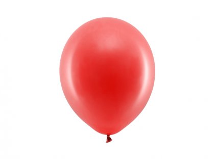 Balónek pastelový 23cm, červená