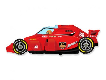 Fóliový balónek, Formule, červená, 114x40cm, bez obalu