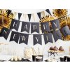 Baner s nápisem happy new year