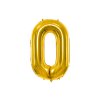 Fóliový balónek číslo 0