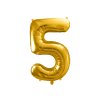 Fóliový balónek číslo 5