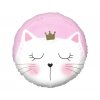 Fóliový balónek s motivem kočky