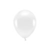 Bílý ekologický nafukovací balónek, metalický