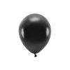 Černý ekologický nafukovací balónek, metalický