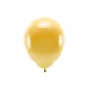 Zlatý ekologický nafukovací balónek, metalický
