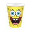 Papírové kelímky SpongeBob, 250ml, 8ks